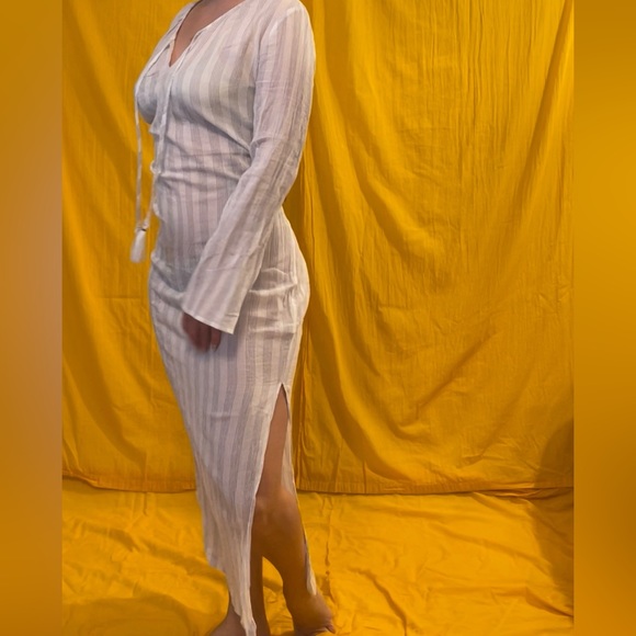 Kristensen Du Nord Sheer Kaftan Dress - Picture 3 of 4